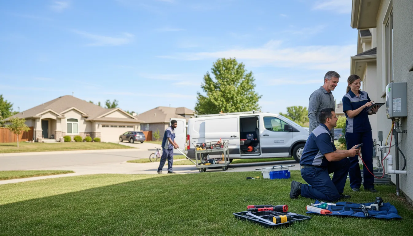 Tankless water heater service in Corbin, KY